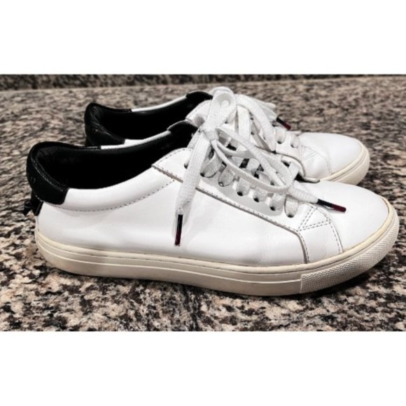 Givenchy Shoes - GIVENCHY WHITE LOW TOP KNOTTED SNEAKER SHOES 5.5